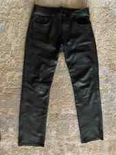 Mens black thick for sale  NORTHWICH