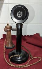 Used, MYSTERY ANTIQUE CANDLESTICK TELEPHONE for sale  Shipping to South Africa