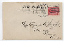 1907 Roosevelt AZ 4 barras 2ct cartão postal foto jamestown com bandeira e suástica [y9029] comprar usado  Enviando para Brazil