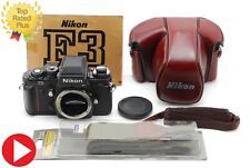 Vídeo [quase perfeito/caixa] Câmera de Filme Nikon F3 HP 35mm Corpo Preto Do Japão comprar usado  Enviando para Brazil