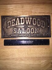Deadwood Saloon Girls Whiskey Gambling Bar Collector Wine Beer Patina GIFT for sale  Shipping to South Africa