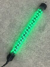 12V LED GREEN UNDERWATER SUBMERSIBLE NIGHT FISHING LIGHT crappie ice squid USED, used for sale  Shipping to South Africa
