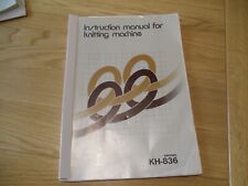 Brother kh836 knitting for sale  OLDHAM