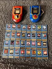 2 Megaman Advanced Pet’s Blue & Red Capcom TAKARA Mattel PET’s com 30 Pet Chips, usado comprar usado  Enviando para Brazil