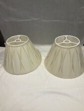 Two lampshades lamp for sale  BRAINTREE