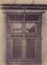 Ventana y parrilla del hotel Maury hierro forjado Troyes Francia de colección aprox. 1880 segunda mano  Embacar hacia Argentina