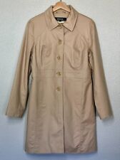 Trench coat/jaqueta feminina Kenneth Cole Reaction bronzeado estruturado midi - G comprar usado  Enviando para Brazil