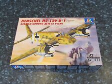 Italeri henschel hs.129 for sale  BOURNEMOUTH