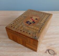 Vintage wooden box for sale  CLEVEDON