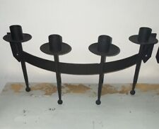 wrought iron candle chandelier for sale  CONGLETON