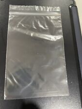 Clear Zip Seal Plastic Bags Jewelry Reclosable Baggies 2 Mil 4x6” - 100, used for sale  Shipping to South Africa