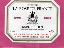 Saint julien etiquette d'occasion  Pauillac