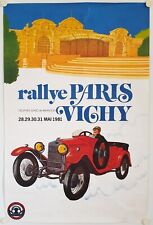 Affiche rallye paris d'occasion  La Courtine