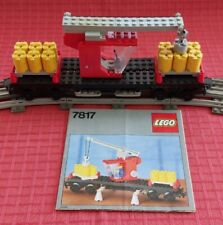 Lego 7817 Eisenbahn Container Waggon mit Kran für 12 Volt  mit Bauanleitung 7830 comprar usado  Enviando para Brazil