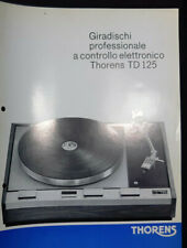 Thorens giradischi 125 usato  Italia