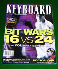 Nord Modular, KORG N1 N5, Doctor John Master Class in 1998 Keyboard Magazine, VG for sale  Canada