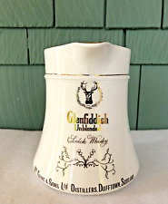 Glenfiddich Scotch Whiskey Advertising Pitcher 5.75" Burleigh Ware England for sale  Shipping to South Africa