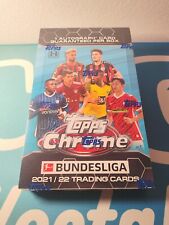 Topps Chrome Bundesliga 2021/22 Fußball Hobby Box (1 Autogramm garantiert) NEU comprar usado  Enviando para Brazil