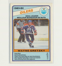 1984-85 OPC O-Pee-Chee Goal Leaders 357 Wayne Gretzky Edmonton Oilers comprar usado  Enviando para Brazil