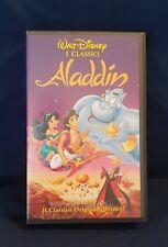 Vhs disney aladdin usato  Imperia