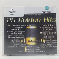 25 Golden Hits Vol 1 CD Vários Artistas Rarity Records (Ex-Biblioteca) MUITO BOM + comprar usado  Enviando para Brazil