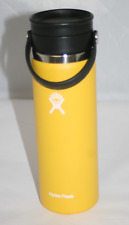 Garrafa Hydro Flask 20 oz aço inoxidável isolada a vácuo amarelo girassol, usado comprar usado  Enviando para Brazil