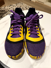 Tênis Adidas USADO APENAS UMA VEZ Lakers Motif roxo atlético tamanho 10.5 masculino comprar usado  Enviando para Brazil