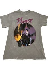 Camiseta Prince masculina roxa chuva pedra mineral ácido lavagem desgastada tamanho médio comprar usado  Enviando para Brazil