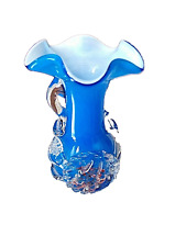 Vase bleu turquoise d'occasion  Yssingeaux