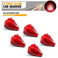 Usado, Triângulo de Led Vermelho 5X Marcador luzes indicadoras Carro Caminhão Trailer 3.5" X 2.6" comprar usado  Enviando para Brazil