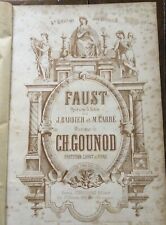 Charles gounod faust d'occasion  Nantes-