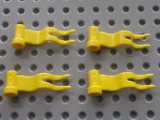 Używany, 4 x Drapeau LEGO yellow flag ref 4495 / Set 6080 7417 6041 6562 6395 3538 ... na sprzedaż  Wysyłka do Poland