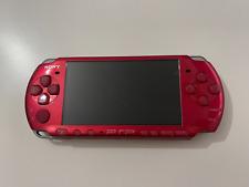 Sistema portátil Sony PSP 3000 fino vermelho radiante tela quebrada comprar usado  Enviando para Brazil