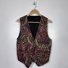 Vintage tapestry waistcoat for sale  NEATH