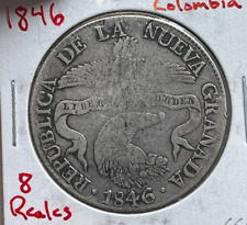 Usado, 1846 Colombia Nueva Granada 8 Reales - Bogotá segunda mano  Embacar hacia Argentina