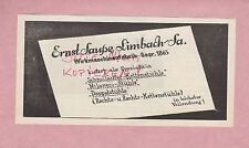 Limbach werbung 1932 gebraucht kaufen  Leipzig