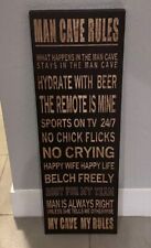 Man cave rules for sale  Fort Lauderdale
