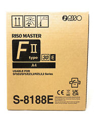 Risograph 8188e master for sale  Shipping to Ireland