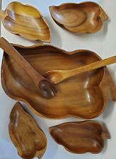Wood salad bowl for sale  Dayton