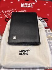 Montblanc leder doppelfaltbar gebraucht kaufen  Brake