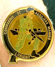 Pin compagnie fusiliers d'occasion  Lorient