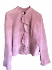 pink zip leather jacket for sale  Homosassa
