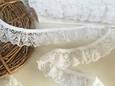 White nottingham lace for sale  BILSTON