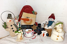 Snowman lot ornaments for sale  Gaylord