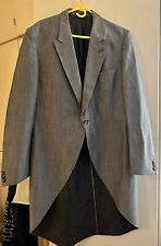 Silver grey tailcoat for sale  LONDON