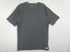 Camiseta masculina Vuori Strato Tech grande preta desempenho manga curta comprar usado  Enviando para Brazil