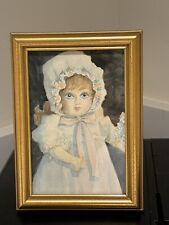 Framed vintage doll for sale  Dickson
