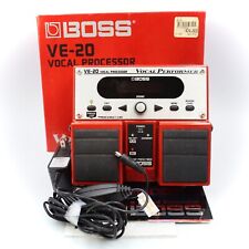 Pedal de efeitos vocais BOSS VE-20 performer com adaptador de caixa original F8B4877 comprar usado  Enviando para Brazil