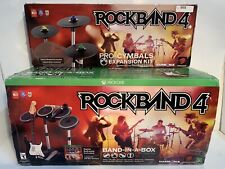 IOB Xbox One Rock Band 4 Band-In-Box*Bateria*Fender Stratocaster*3X Pro-Cymbals*Mic, usado comprar usado  Enviando para Brazil