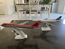 Lote de 2 Boeing 747 Continental e Northwest Airlines Wooster 1:250 comprar usado  Enviando para Brazil